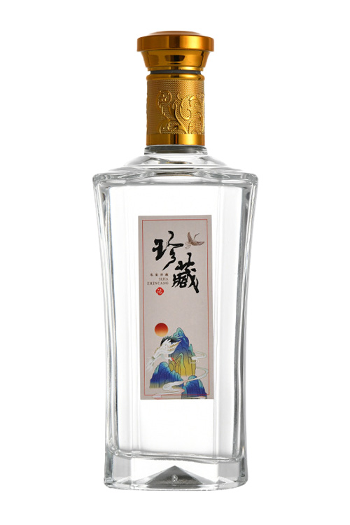 晶白酒瓶-002  