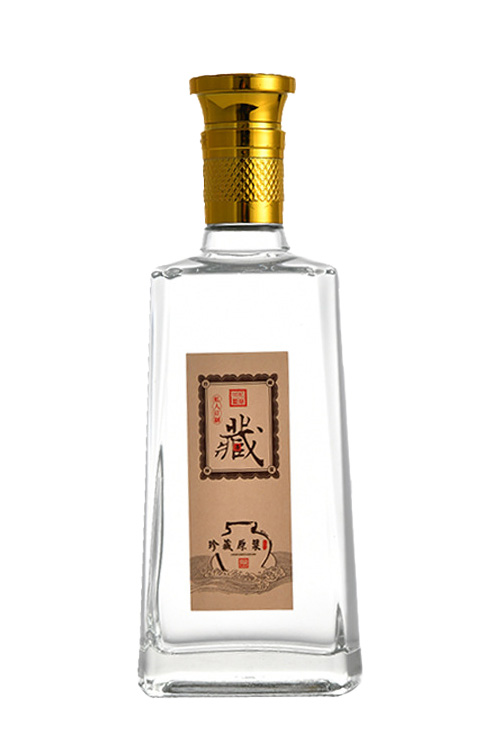 晶白酒瓶-005  