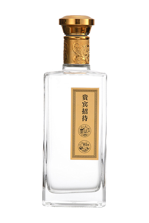 晶白酒瓶-008  