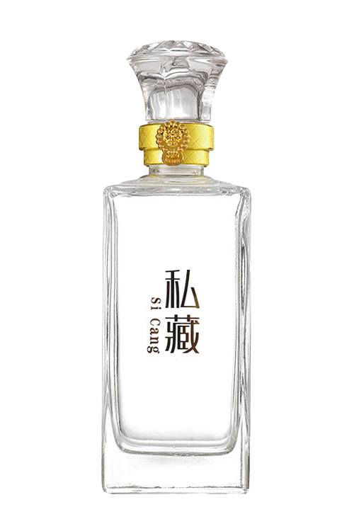 晶白酒瓶-013  